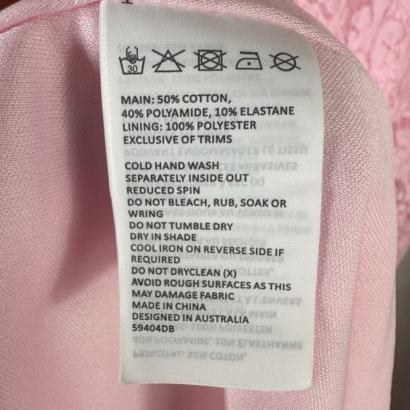 Bardot Albie Knit Maxi Dress Size US 10 XL Candy Pink - Picture 5 of 13